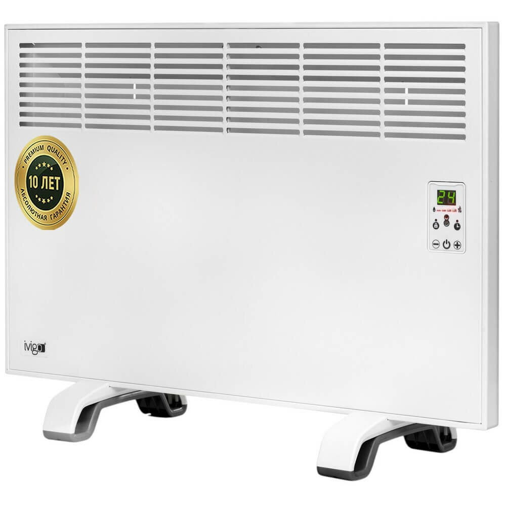 Обогреватель Ivigo EPK4570E15 напольный настенный белый 1.5 кВт