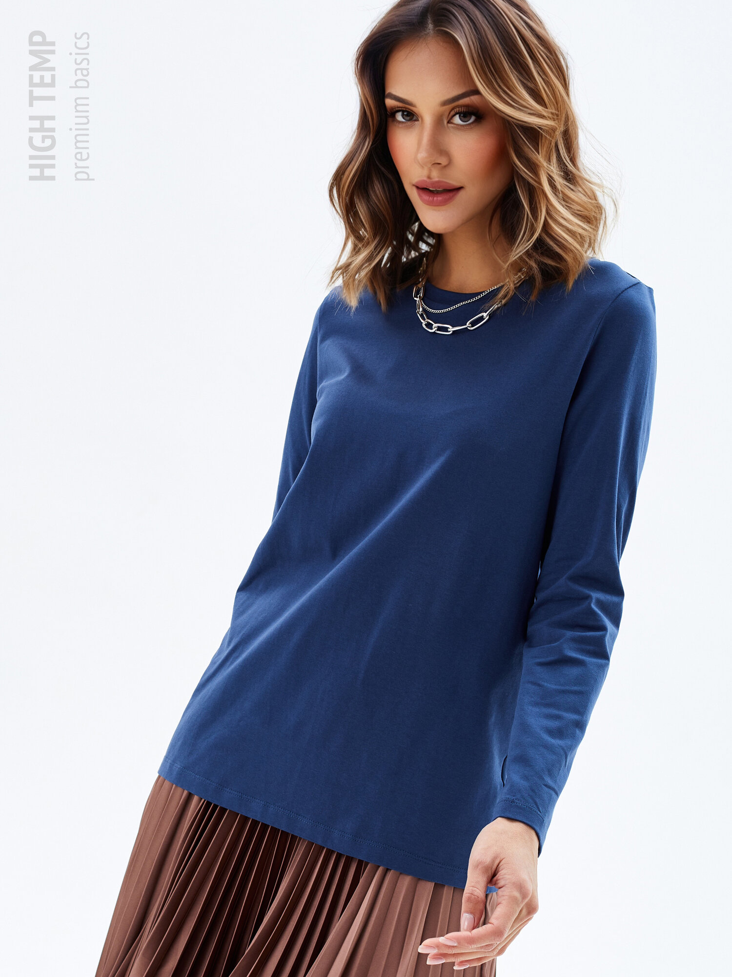 Лонгслив HIGH TEMP 1112K2, размер 50/52, , индиго