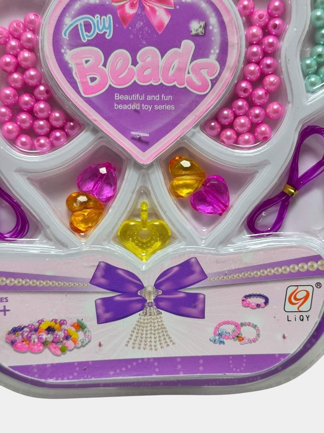 Набор для творчества Волшебные Бусины Biser Art, акрил и пластик, для детей от 6 лет, развивает моторику Код. 28109 — фото 1