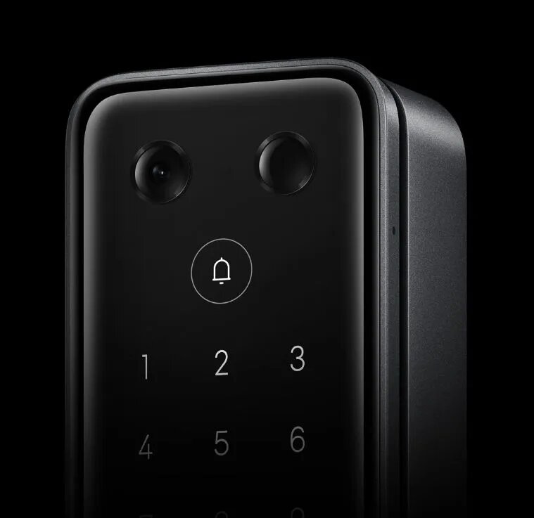 Изображение Умный дверной замок Версия кошачий глаз с большим экраном Xiaomi M20 XMZNMST05YD Cat eye version 180-degree wide-angle 2K resolution(Mihome APP), черный