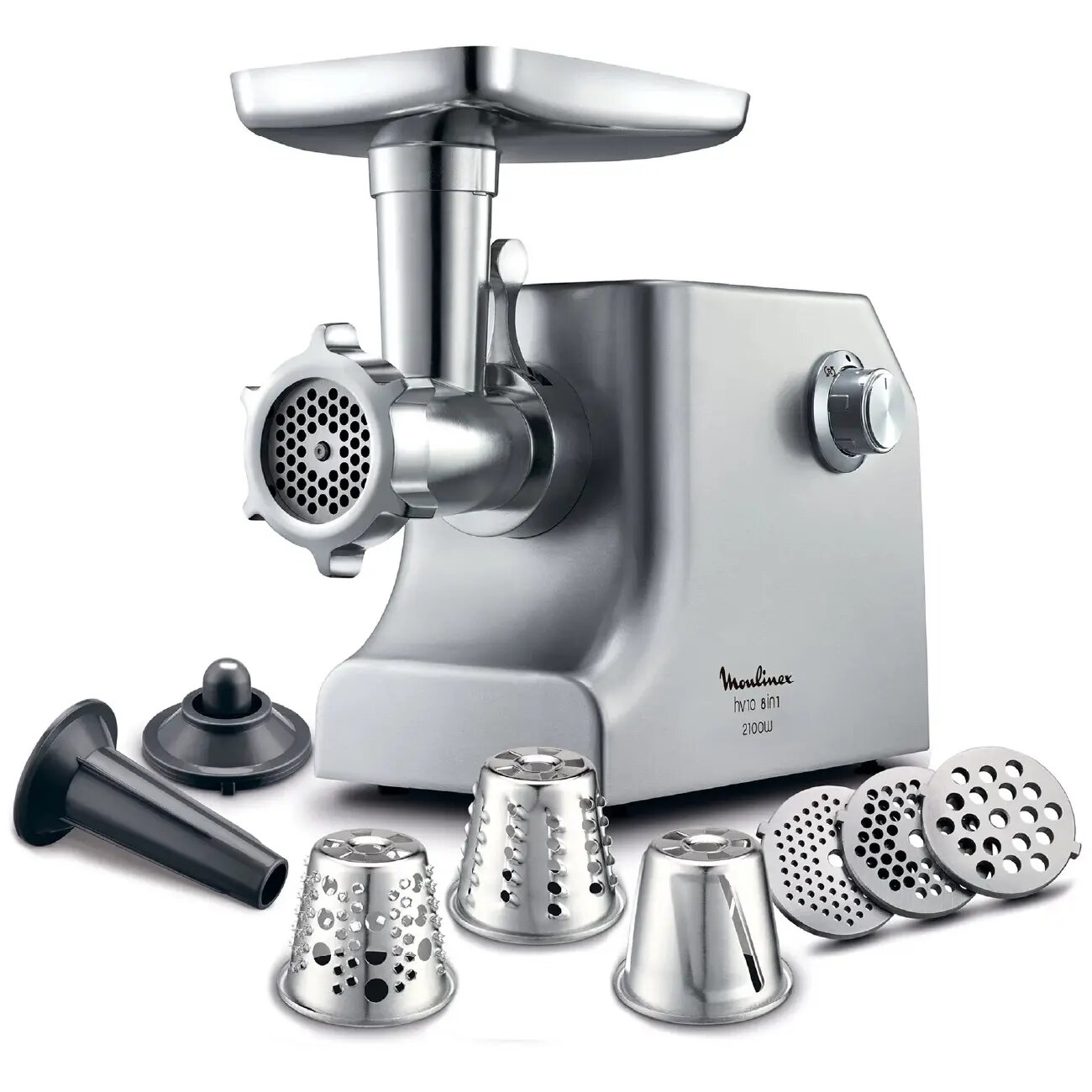 Мясорубка Moulinex HV10 ME858D32, Вес: 7.3 кг, Высота: 350 мм, Гарантия: 1 г