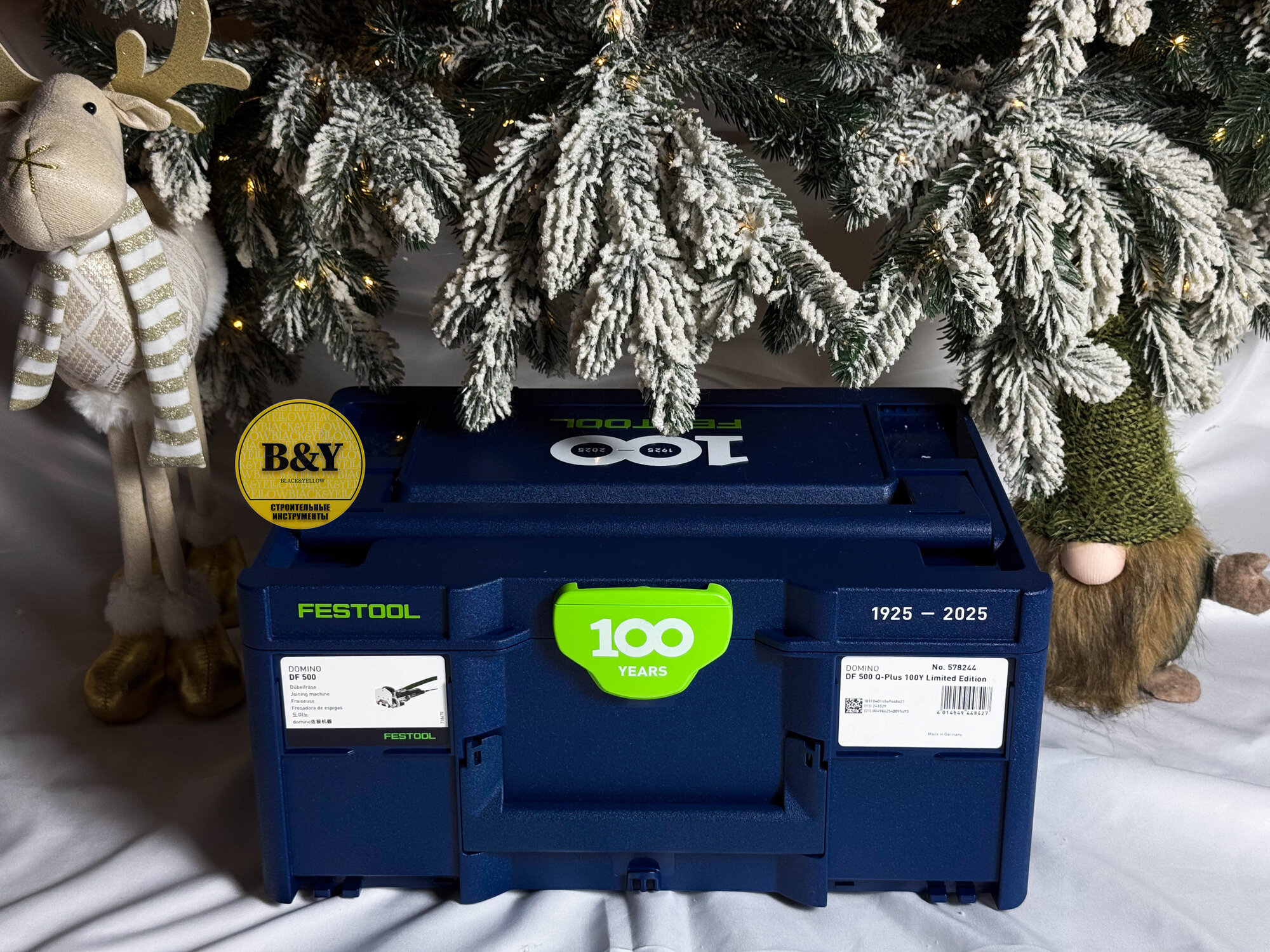 Фрезер дюбельный domino Festool DF 500 578244 100 year Limited Edition