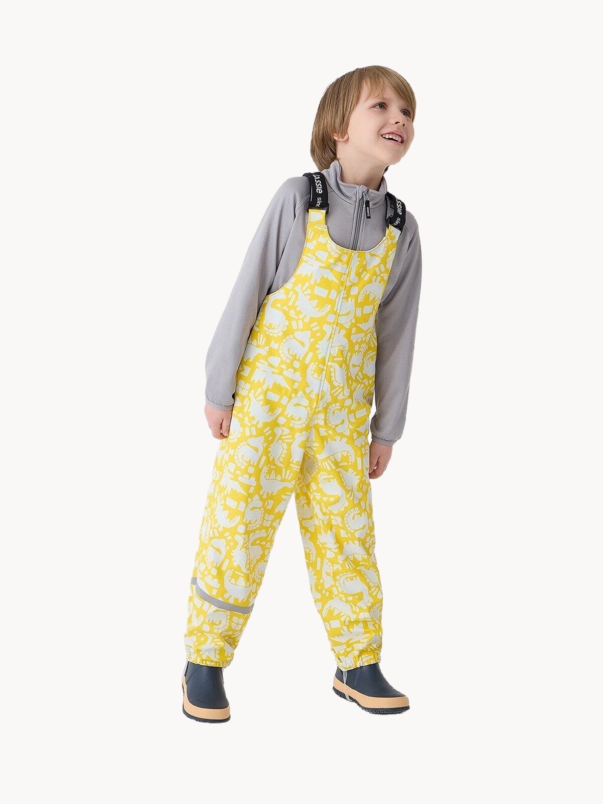 Полукомбинезон утеплённый Lassie Selkea размер 122  Желтый