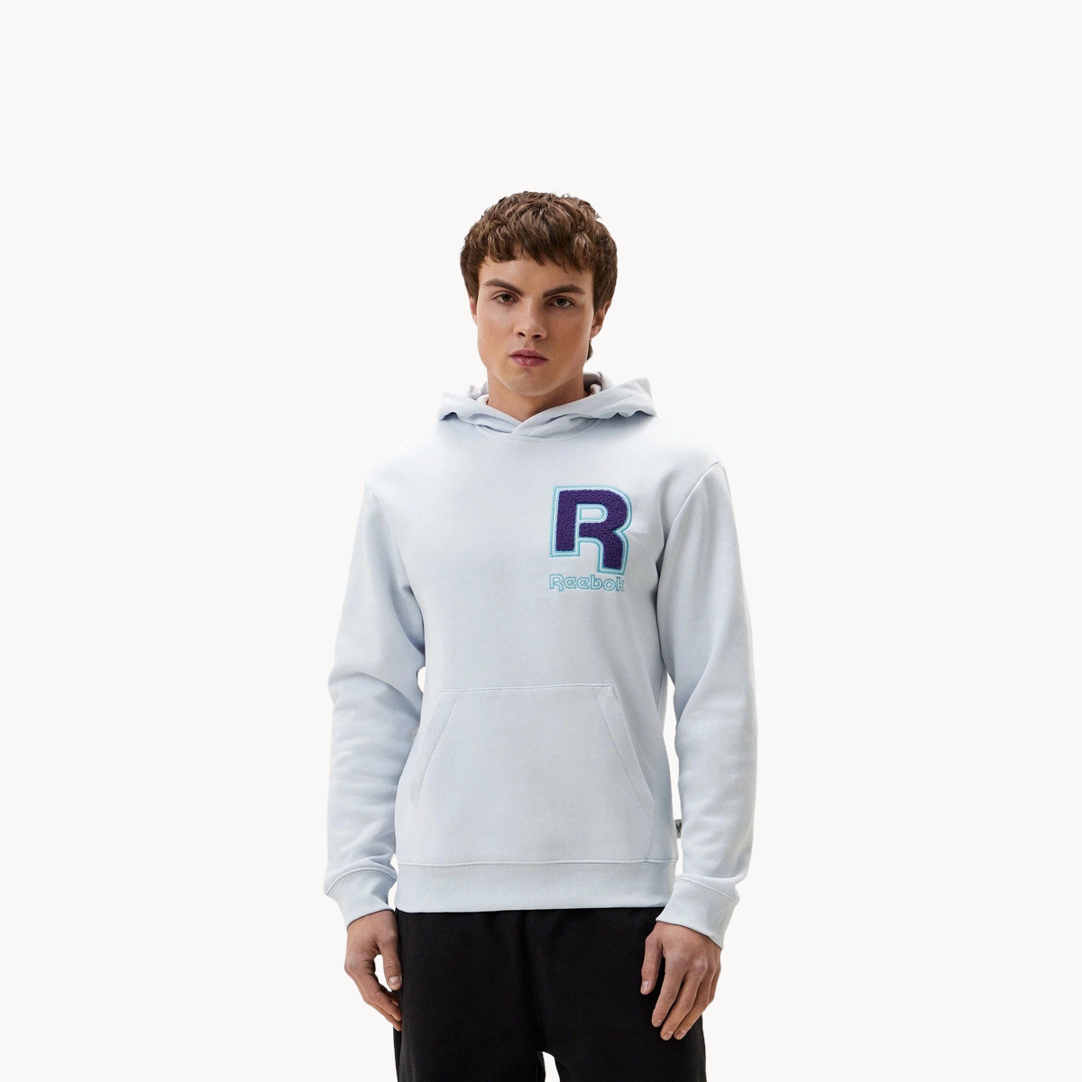 Худи Reebok RI CHENILLE, размер 2XL INT, , бежевый