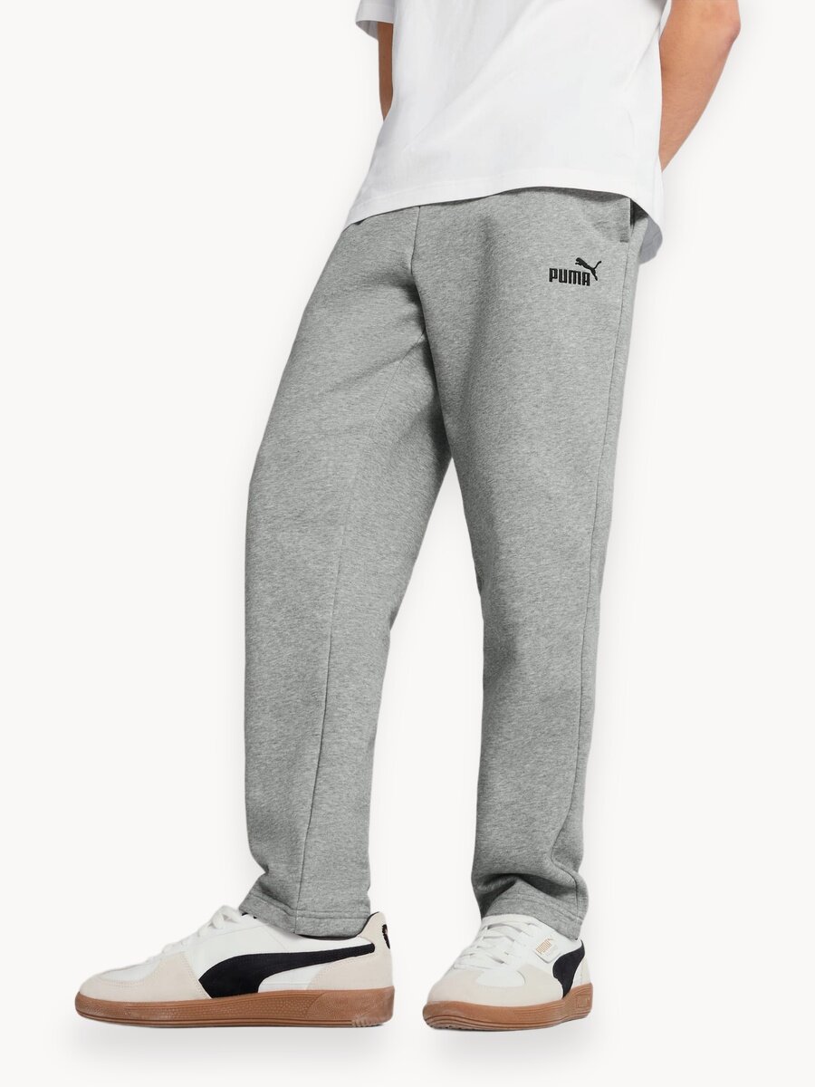 Брюки спортивные PUMA ESS No. 1 Logo Sweatpants FL op, размер M, серый