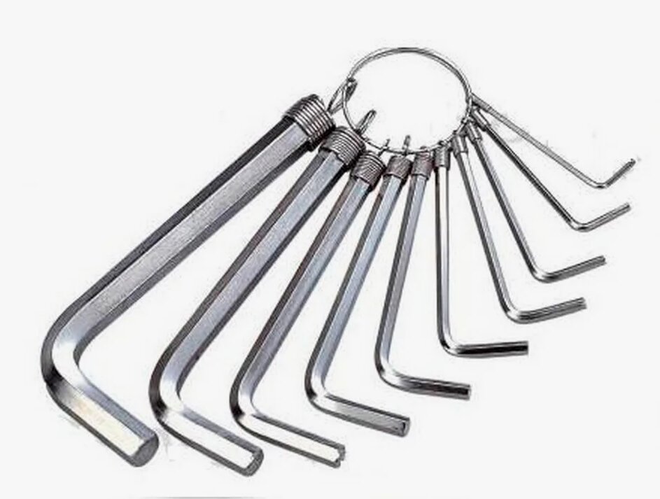 Набор шестигранников 8шт ( 1,5-6мм) — фото 1