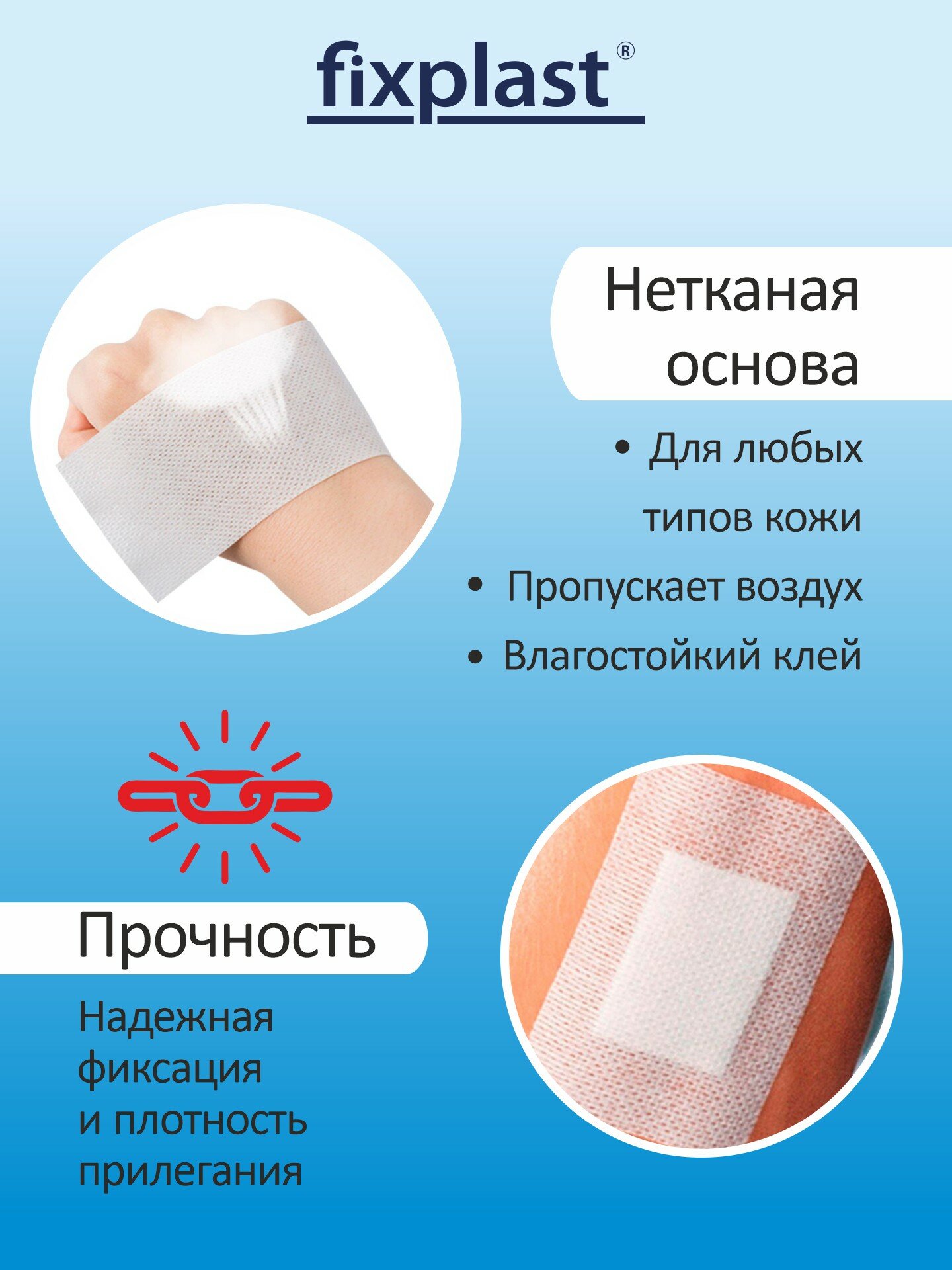 Пластырь Для Ингаляций Пластырь повязка Fixplast 7*5 см, 10 шт медицинская стерильная на рану и шов с сорбционной подушечкой