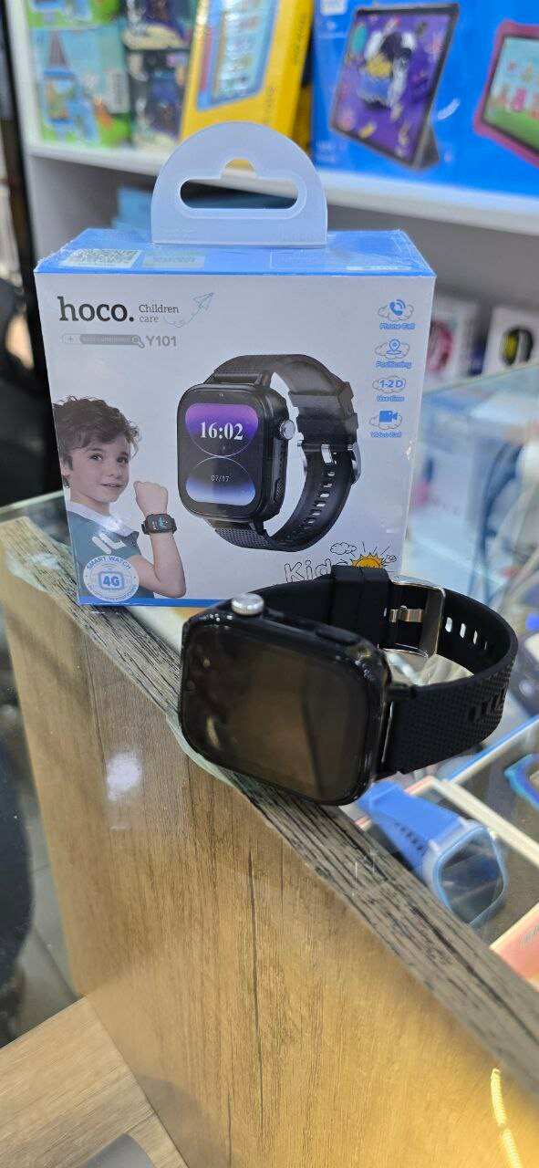 Популярные Детские смарт часы Hoco Y101 поддержка sim 4G - оригинальные