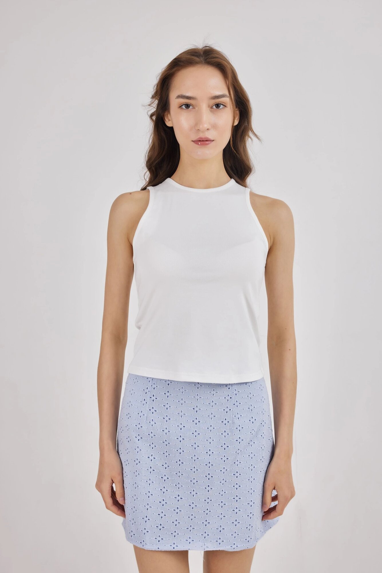 Топ Selfie, размер L, белый — фото 1