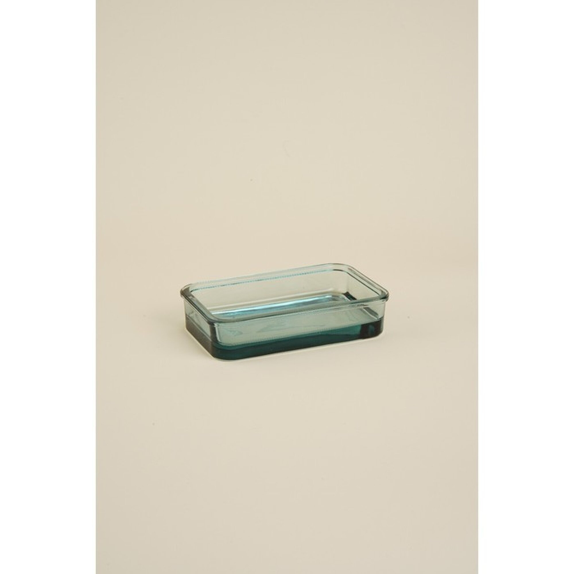 Мыльница SL Home 8x13 см толстое стекло прямоугольная прозрачный