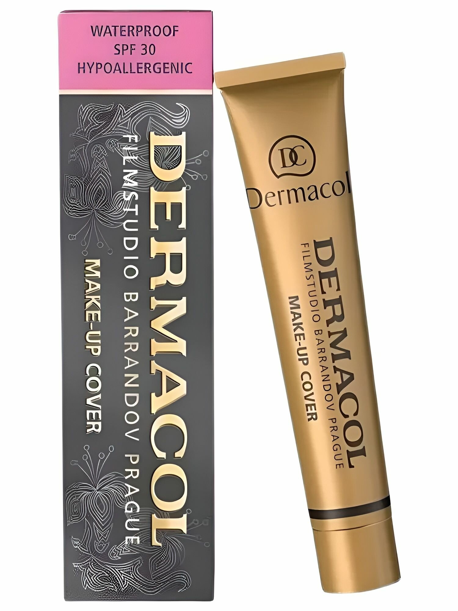 Тональный крем Dermacol Make-Up Cover 209, суперстойкий, водостойкий, полное покрытие, 30 г