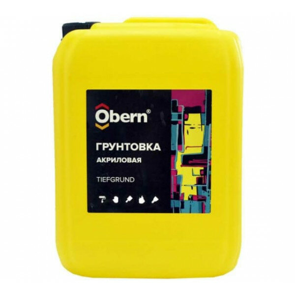 Грунт глубокого проникновения TIEFGRUND OBERN 10л. предназначена для подготовки базового основания стен
