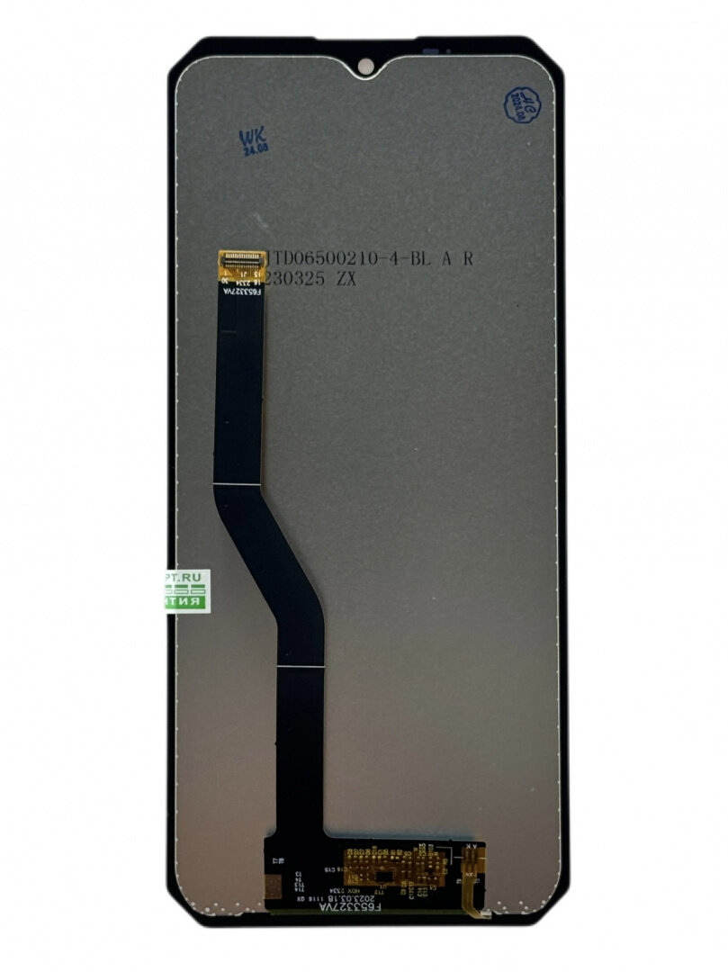 Дисплей для Oukitel WP23/ WP23 Pro/ WP28 с тачскрином, черный — фото 1