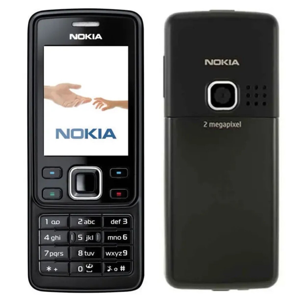 Телефон кнопочный Nokia-6300(Black), кнопочный телефон, противоударный корпус, сталь, IP53, экран 2.4"