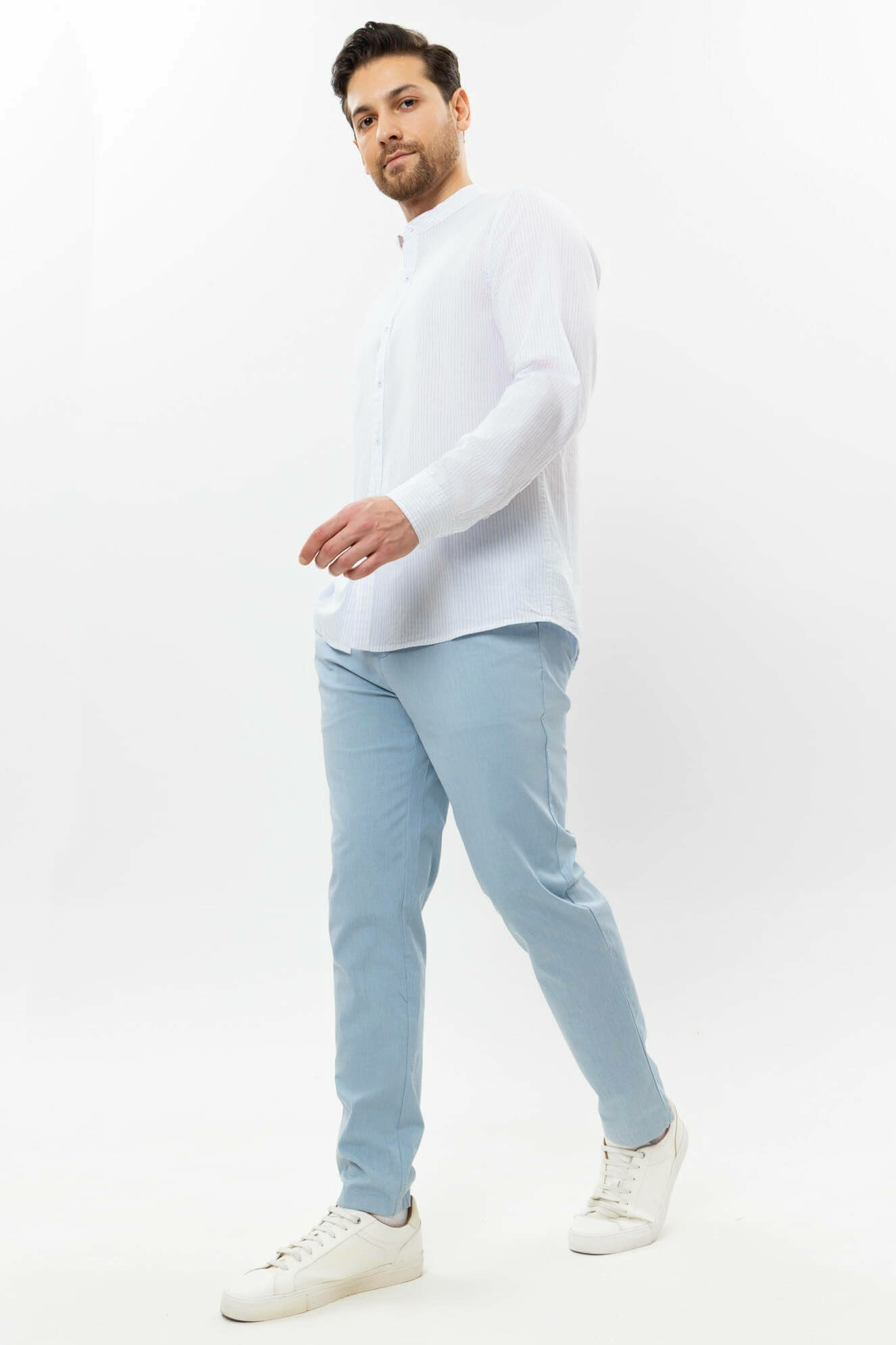 Брюки классические TERRA PRO, размер 29, blue — фото 1