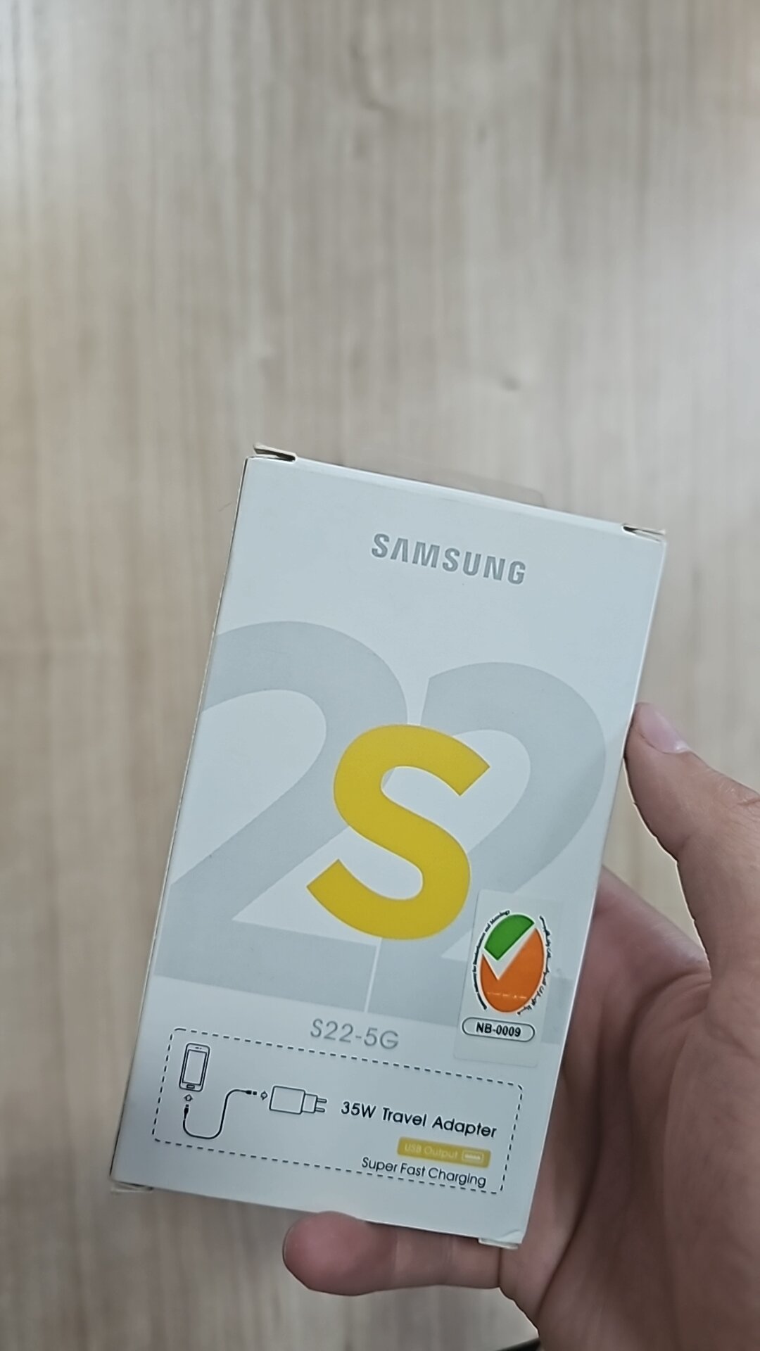 Зарядное устройство, для Samsung S22, USB Power Delivery, 15/35Вт, двойное, белое