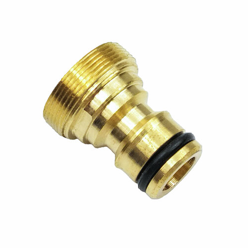 Переходник быстросъёмный для смесителя под аэратор Профитт М24 НР - М22 ВР латунный