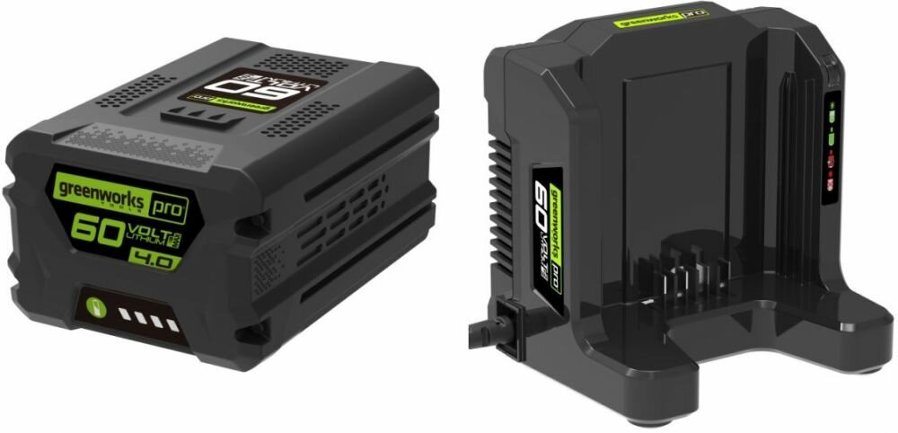 Газонокосилка роторная Greenworks GD60LM46HPK4  2502807UB   Регулировка высоты скашивания  Мульчирование