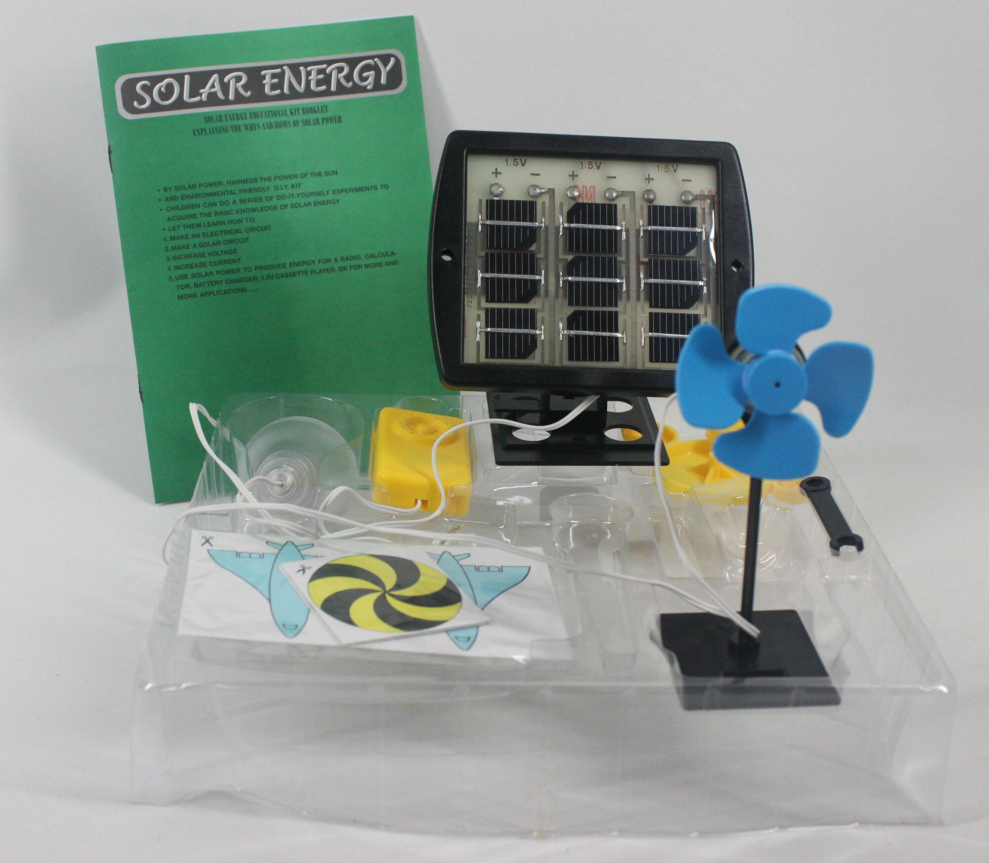 Игровой конструктор Solar Deluxe Educational Kit электронный пластик солнечная батарея от 8 лет разноцветный