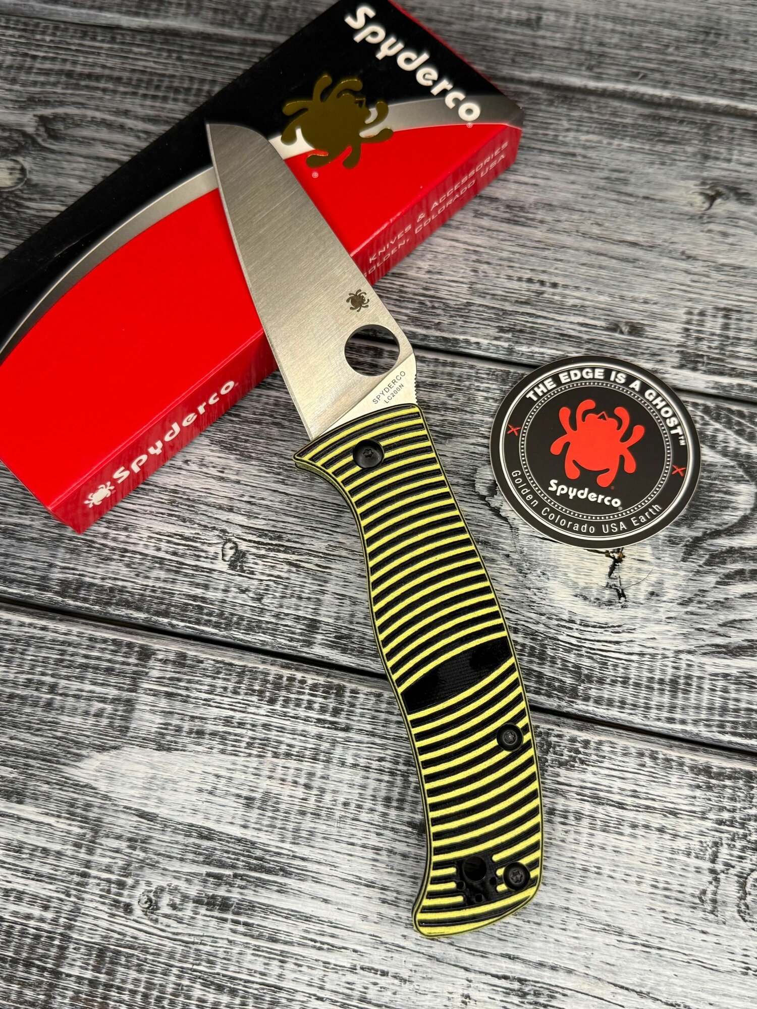 Нож Spyderco Caribbean G-10 C217GPSF
