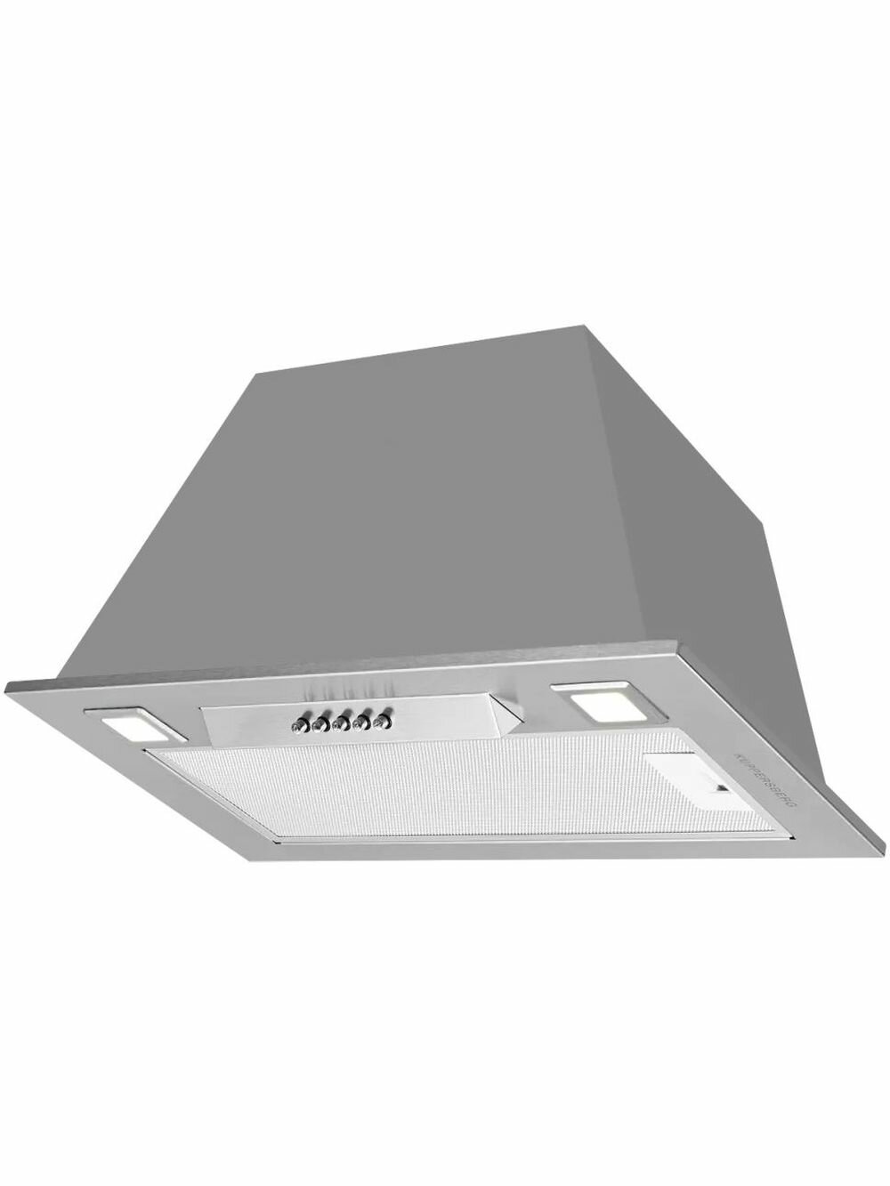 Вытяжка Kuppersberg INLINEA 60 X, встраиваемая, 60 см, нержавеющая сталь, с выдвижной панелью и LED-подсветкой