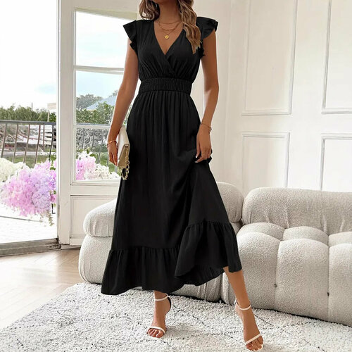 фото Платье , размер 48, black no brand