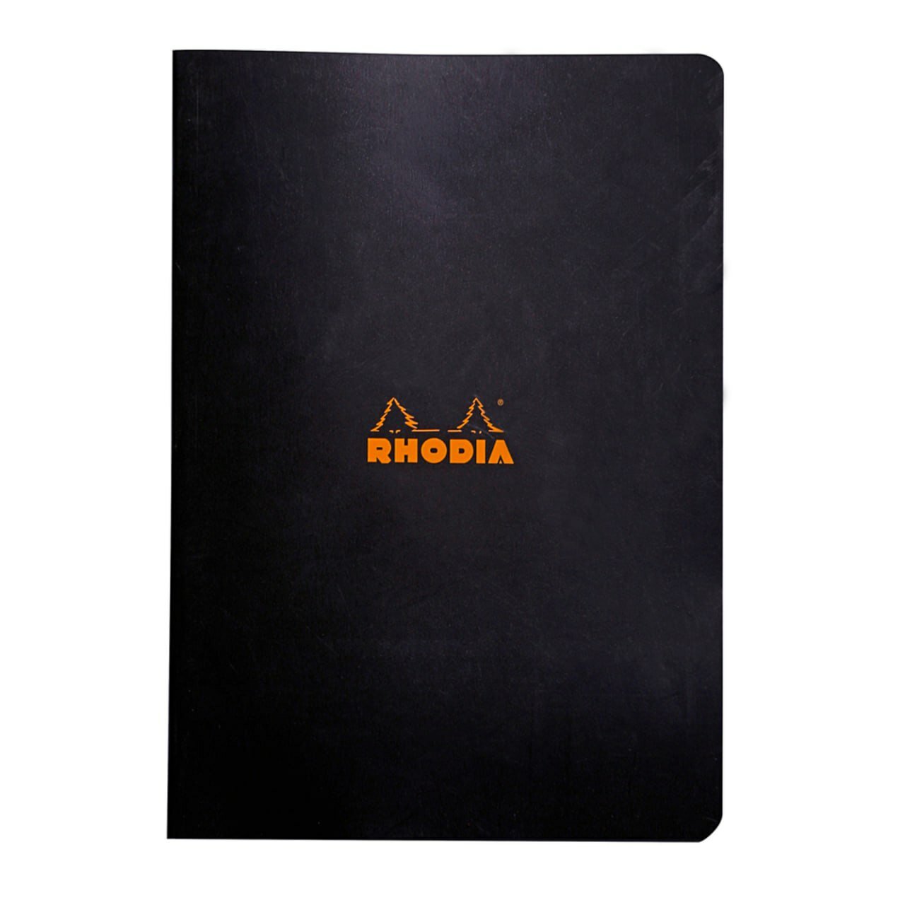 Общая тетрадь RHODIA, черный цвет обложки, влагоотталкивающая обложка, A5(14,8*21см), линовка в клетку, 48 листов, 80г/м2.