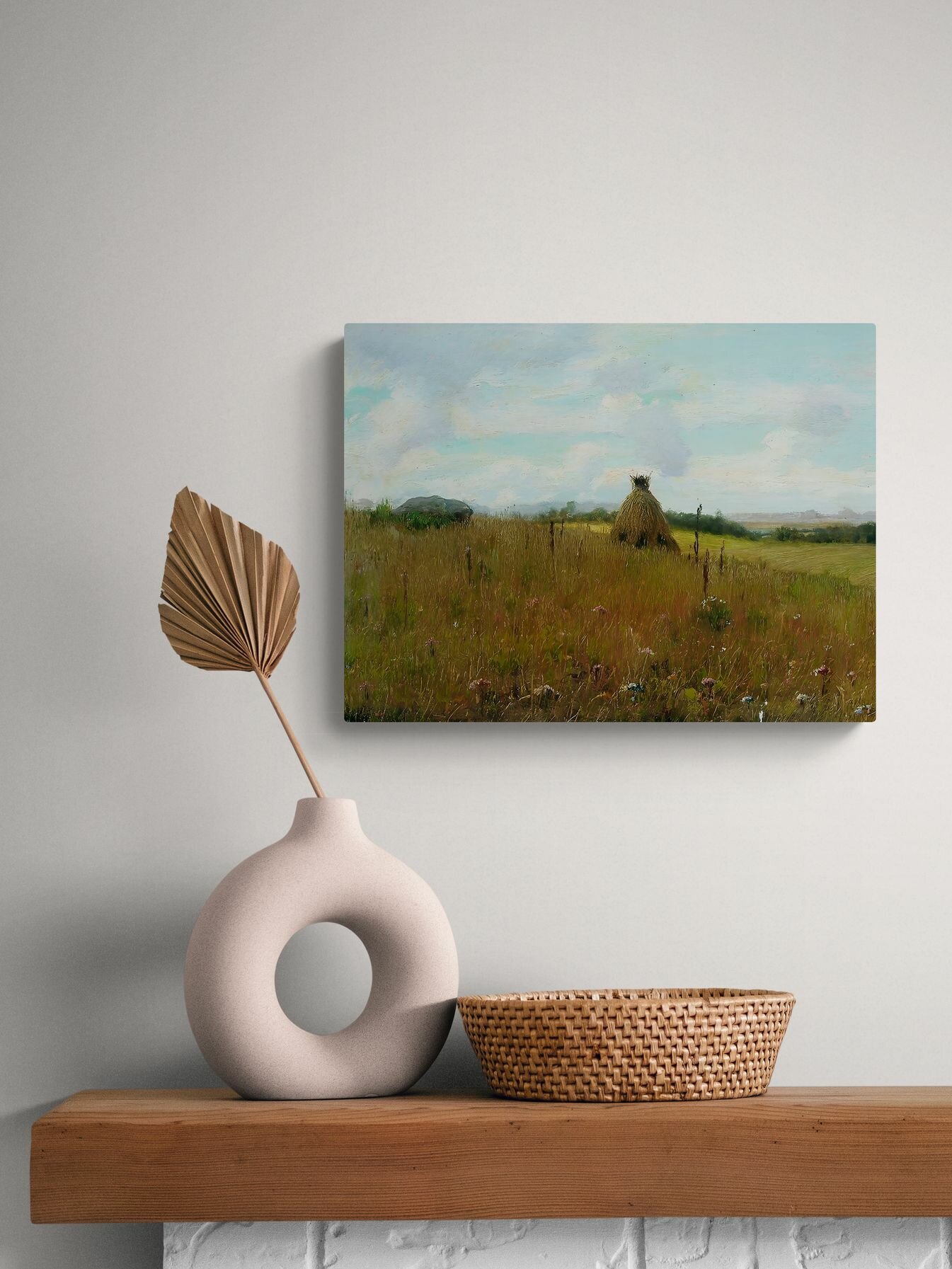 Крыжицкий Константин Яковлевич "Поле" 40х30 см — фото 1