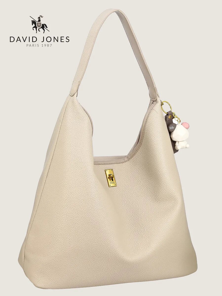 Сумка DAVID JONES, молочный