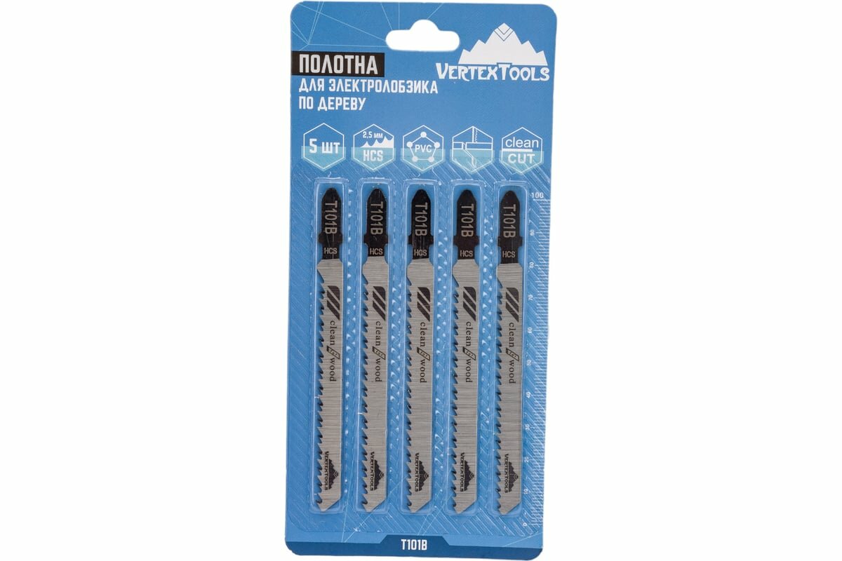 Полотно по дереву T101B для электролобзика vertextools T101B
