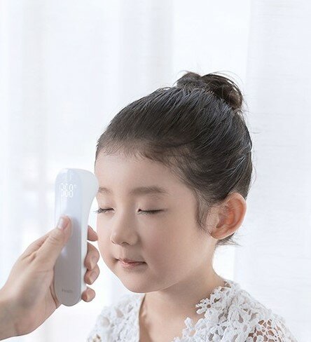 Изображение Бесконтактный термометр Mi iHealth Meter Thermometer (PT3) белый