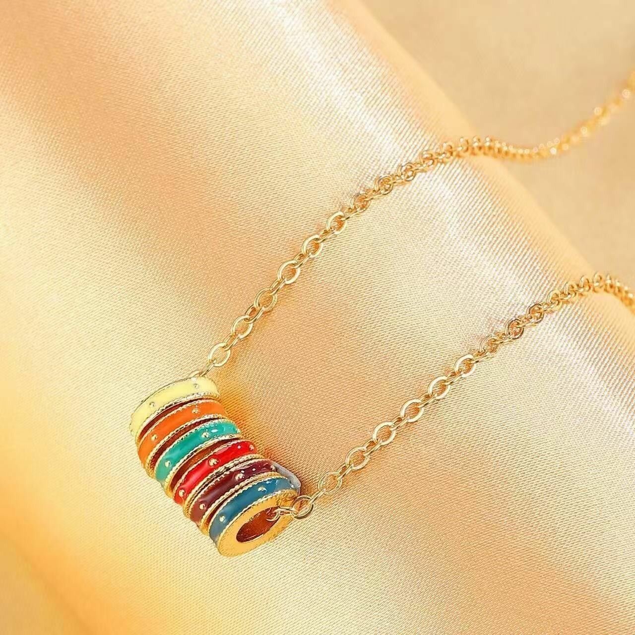 Цепь, длина 40 см, золотистый