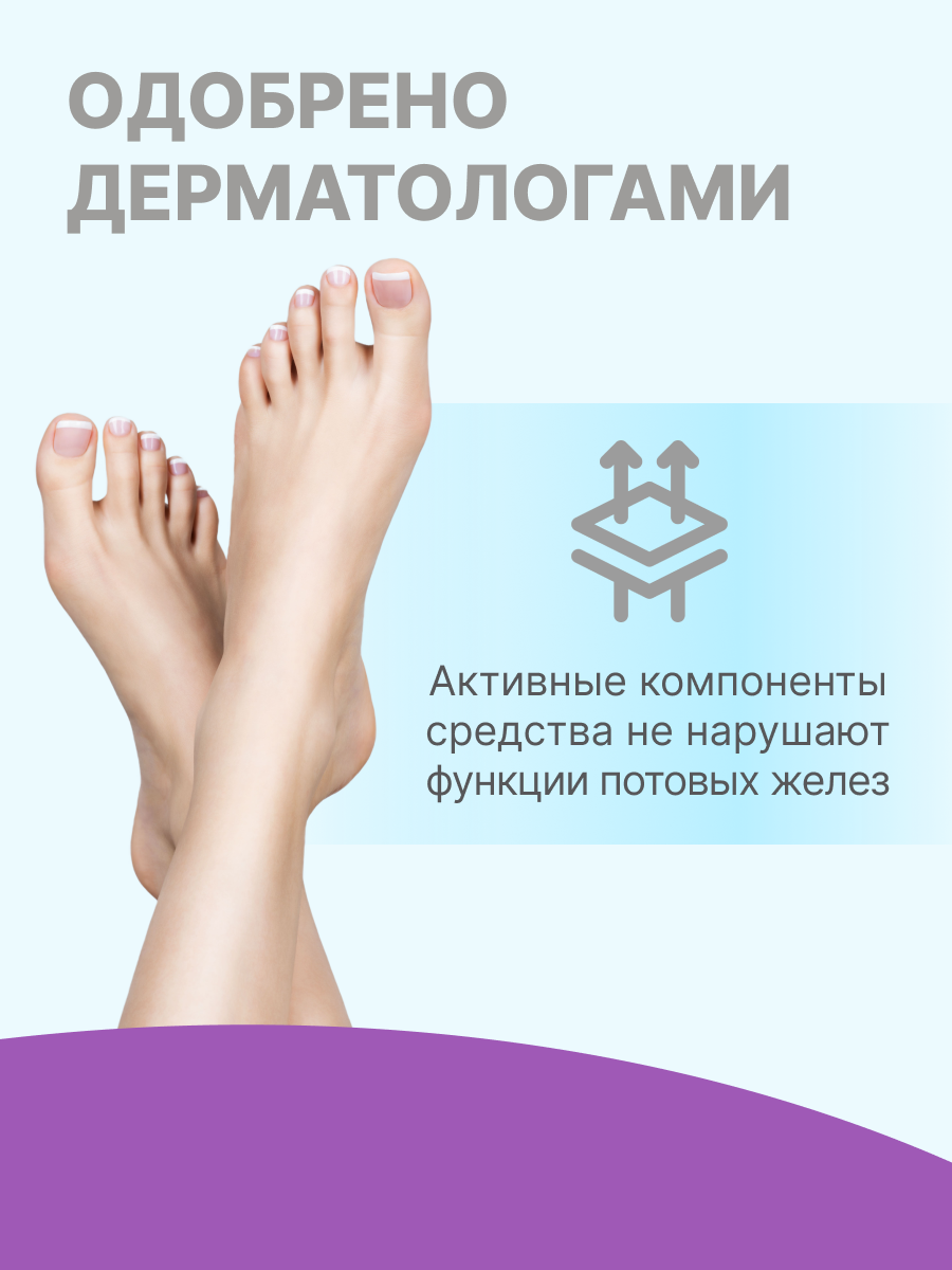 Изображение Спрей для ног Dry RU от запаха 100 мл