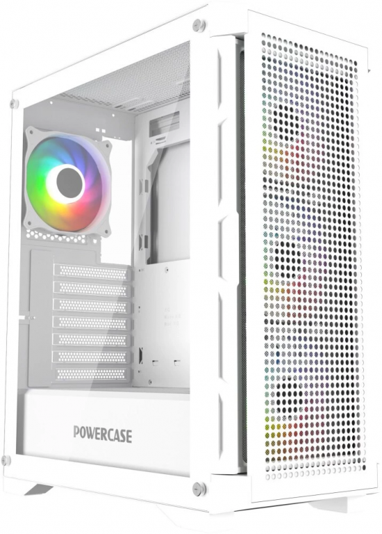Корпус для компьютера Powercase Ultimate White ATX CUW-A4 белый