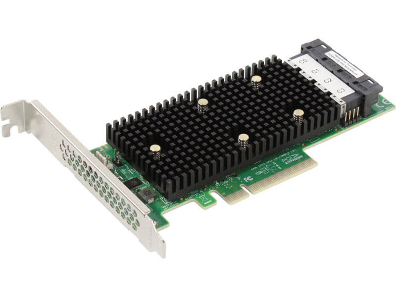 Контроллер контроллер/ LSI MegaRAID SAS 9400-16i (16-Port Int, 12Gb/s SAS/SATA/PCIe (NVMe), PCIe 3.1)