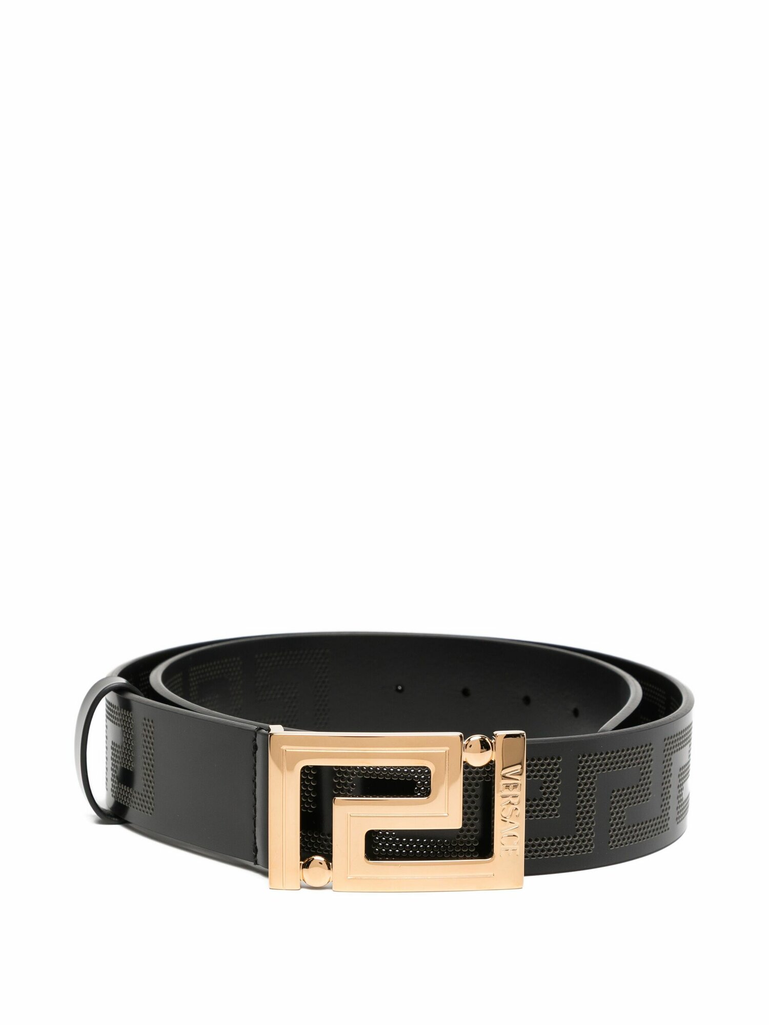 Ремень Versace для мужчин, черный