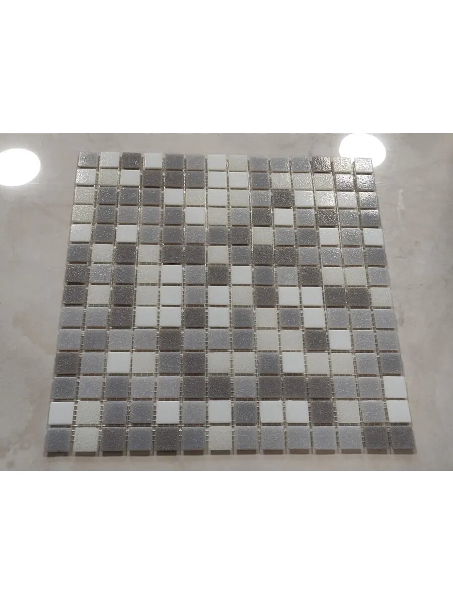 Плитка мозаика стеклянная KG102 305х305см 5 сеток