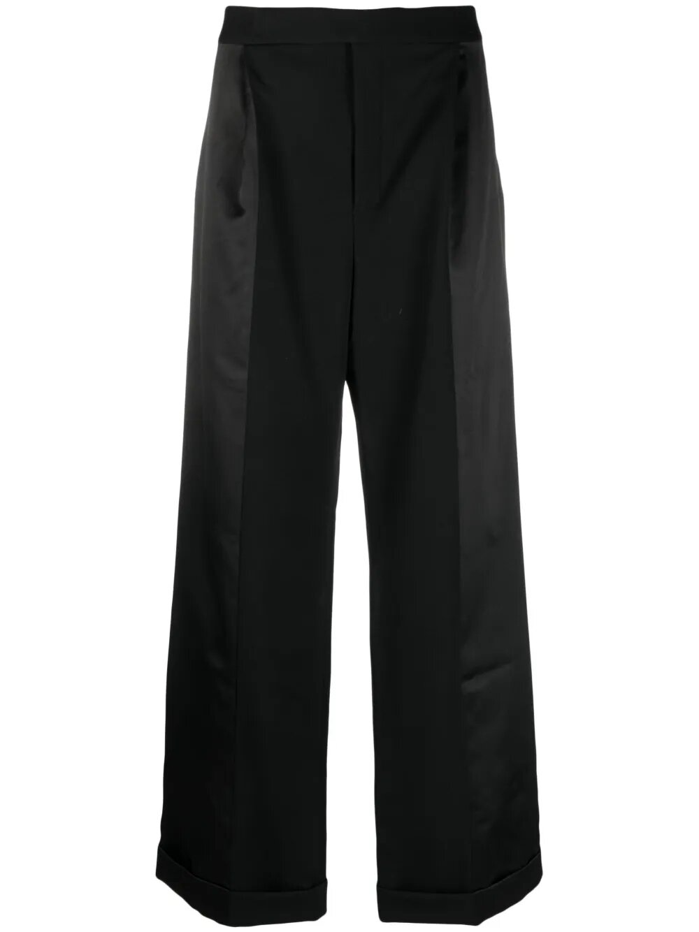 Брюки Saint Laurent, размер 52, черный