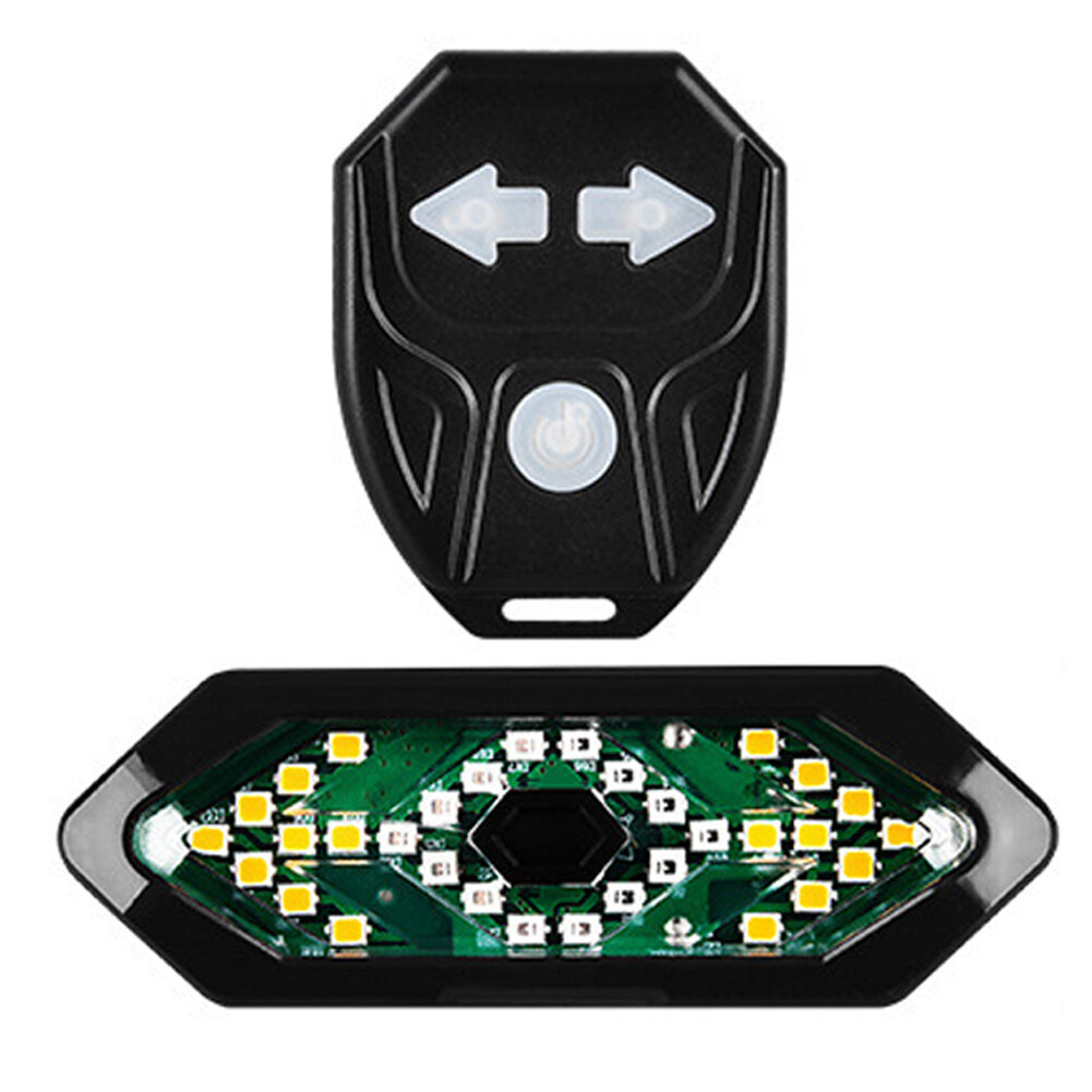 Умный велосипедный поворотник с USB-зарядкой, задний фонарь для велосипеда, беспроводной пульт дистанционного управления, светодиодный сигнальный фонарь со звуковым сигналом для горного велосипеда.