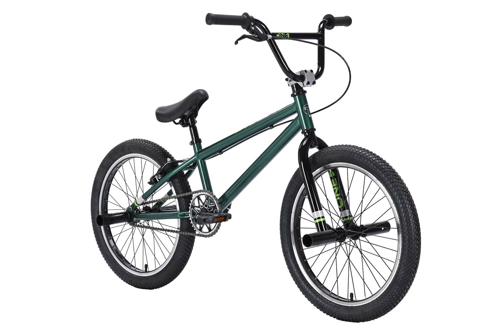Велосипед BMX Tech Team Step One зеленый18,7"х20" 2024