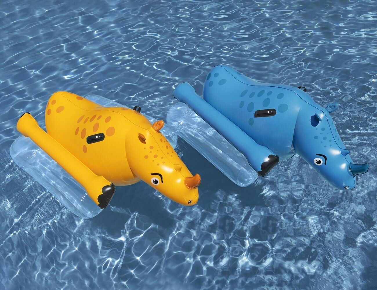 Надувная игра для бассейна Bestway Носороги, 153х77 см — фото 1