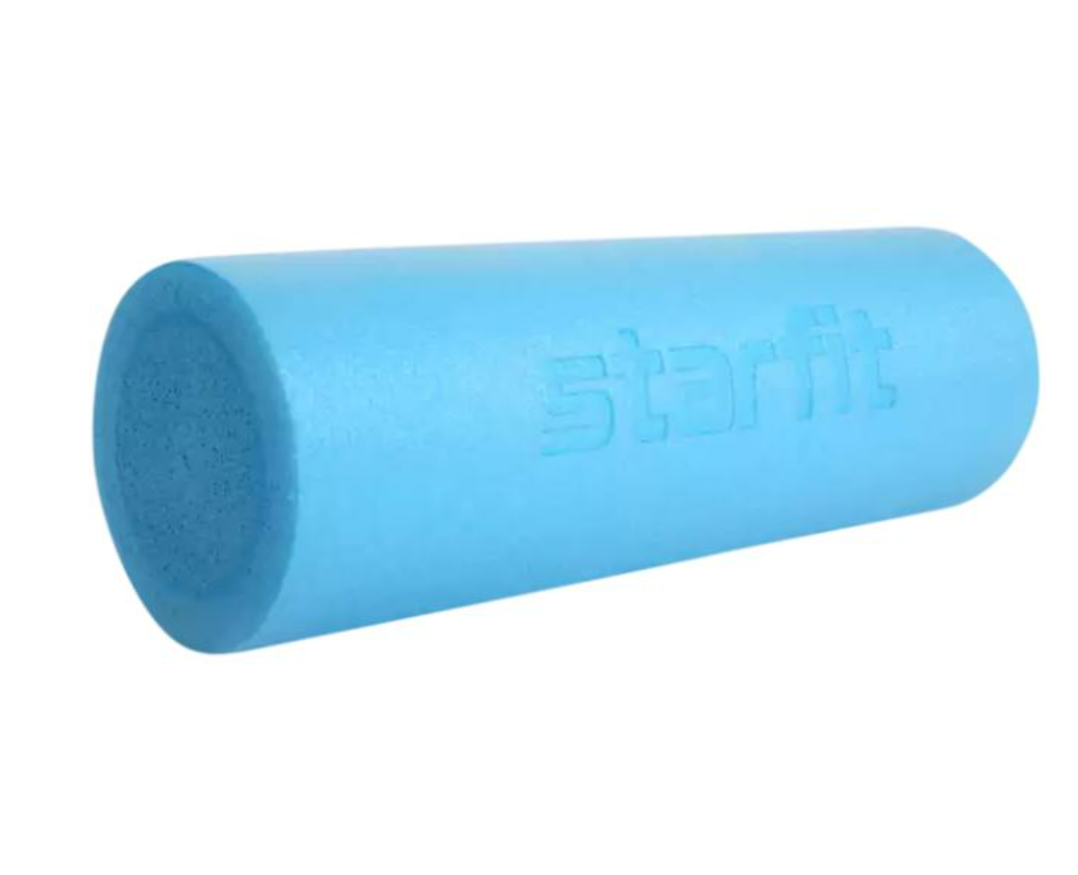 Ролик массажный STARFIT FA-501 15x45 см, синий пастель, материал EVA