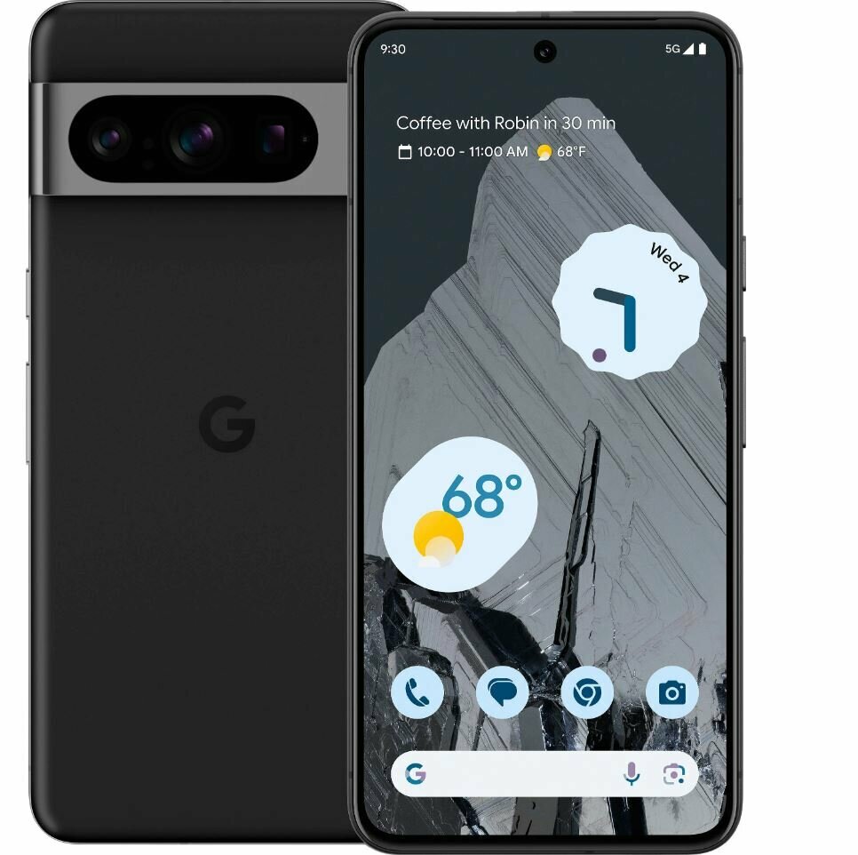 Смартфон Google Pixel 8 Pro 12/128 ГБ USA, Dual: nano SIM + eSIM, Obsidian