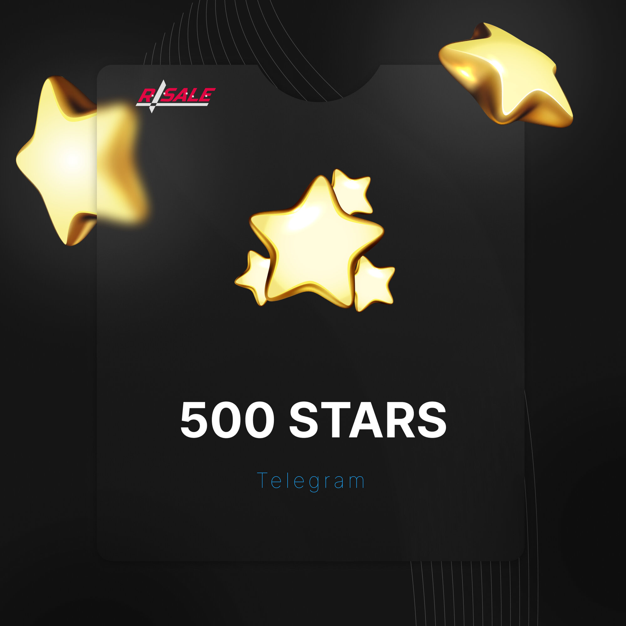 500 ЗВЁЗД ТЕЛЕГРАМ | TELEGRAM STARS | Звезды Телеграм | Купить звезды для телеграм аккаунта | tg stars