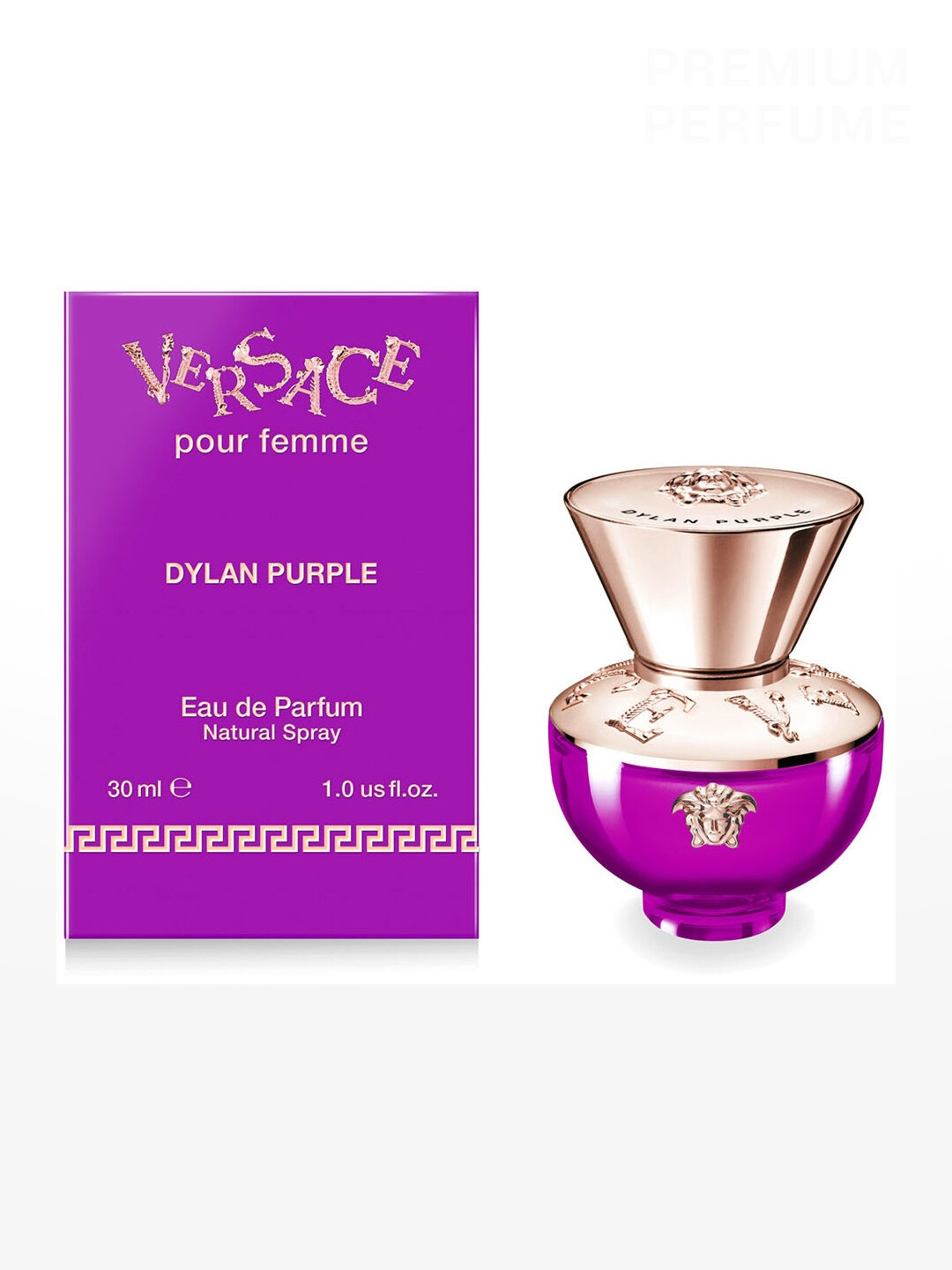 Оригинальная женская парфюмерия Versace Pour Femme Dylan Purple 50 мл — фото 1