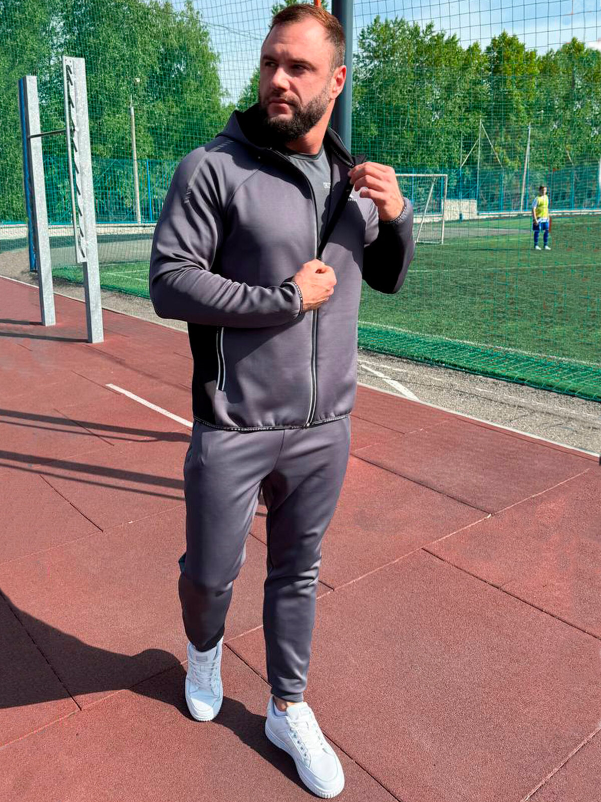 Комплект одежды CroSSSport, размер 52, серый