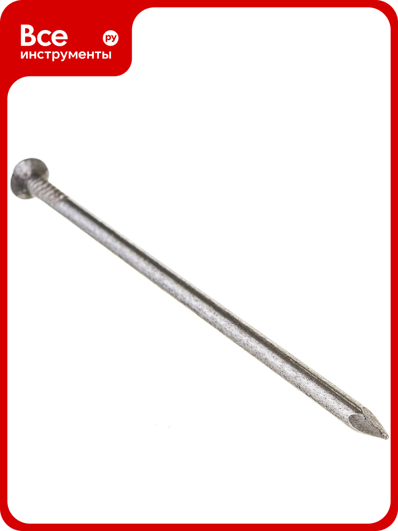 Гвоздь Стройметиз 60х150 строительный 1 кг пакет 22202385