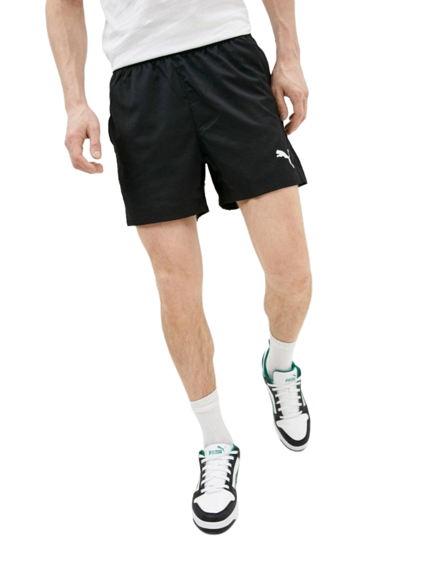 Шорты PUMA, размер M, черный