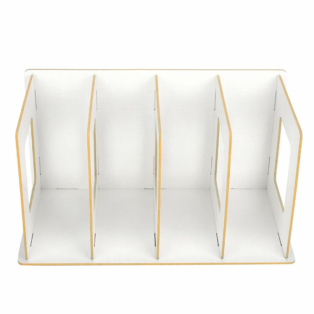 Студенческая книжная полка держатель для хранения DVD-дисков органайзер для книг для дома или комнаты в общежитии регулируемая двухъярусная книжная полка с подставкой для DVD-плеера