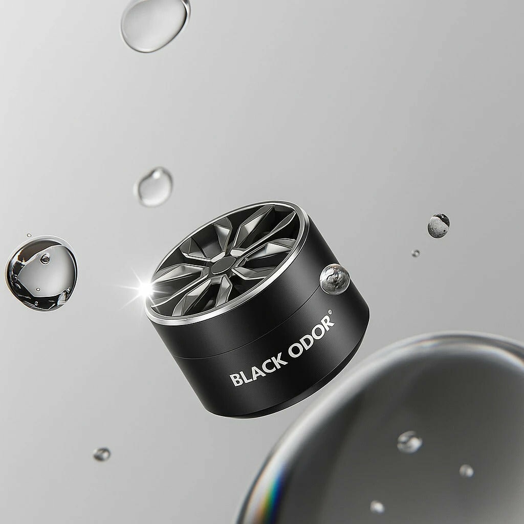 Освежитель воздуха Black Odor BO-01 Premium Class, 360°, автомобильный, черный — фото 1